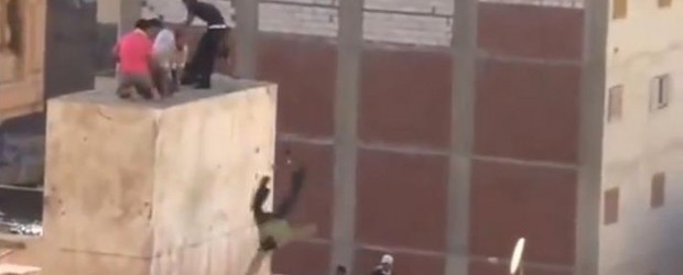 Egyptians Thrown Off Building During Protests